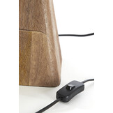 Light & Living - Lampvoet KARDAN - 22x15x19cm - Bruin