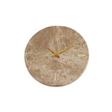 Light & Living - Klok MORENO - 20x17x18cm - Bruin