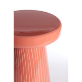 Light & Living - Bijzettafel NUNOA - Ø41x51cm - Rood