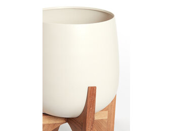 Light & Living - Pot KARUNA - Ø59x82cm - Wit