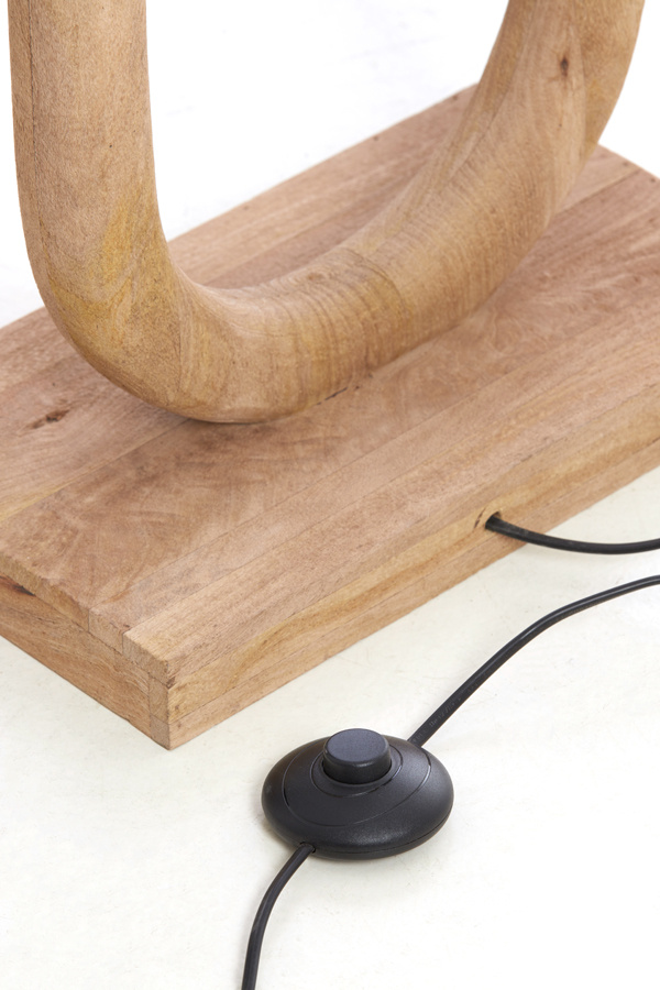 Light & Living - Vloerlamp PACECO - 35x20x119cm - Bruin