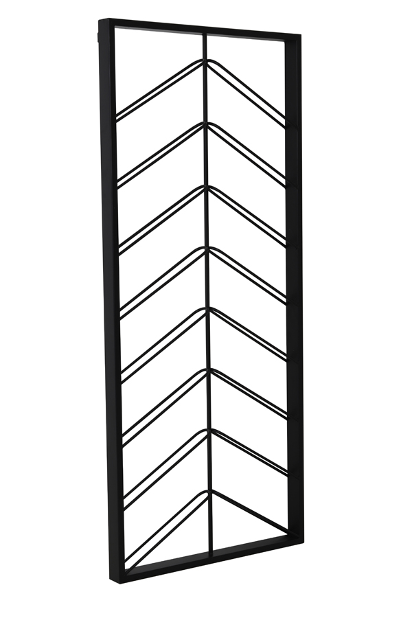 Light & Living - Wijnrek MALBEO - 70x6x160cm - Zwart