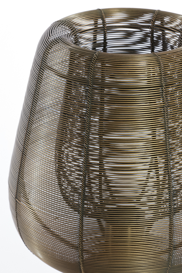 Light & Living - Tafellamp ABOSO - Ø24x54cm - Brons