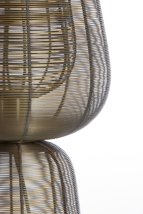 Light & Living - Tafellamp ABOSO - Ø24x54cm - Brons