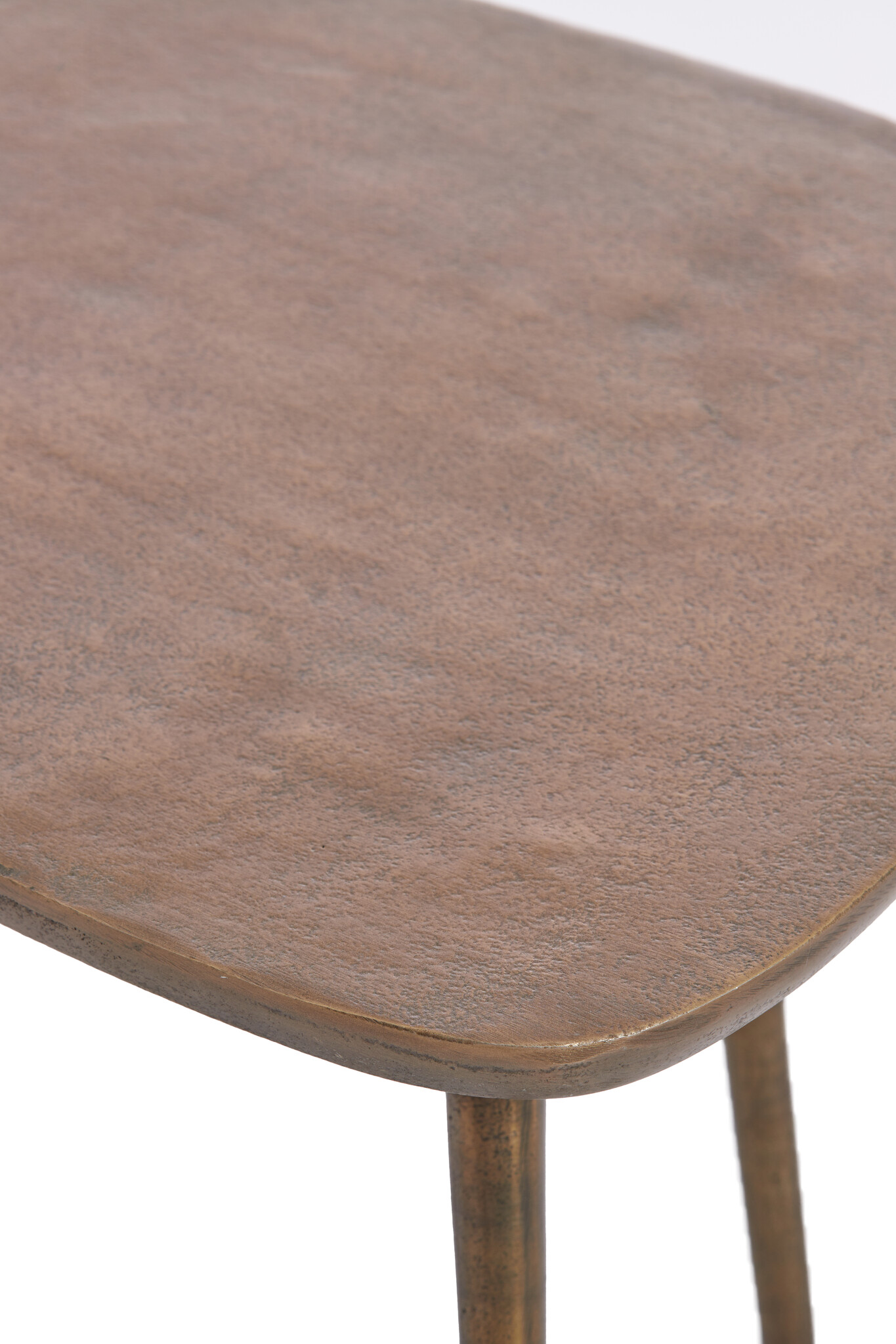 Light & Living - Bijzettafel PUNO - 48x32x37cm - Brons