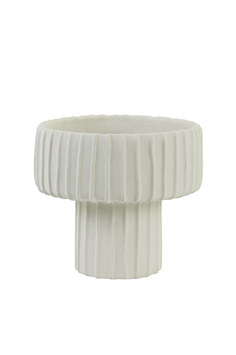 Light & Living - Pot MAJA - Ø30x27cm - Wit