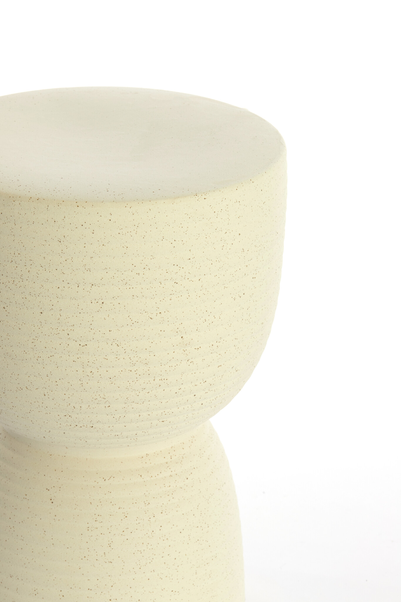 Light & Living - Bijzettafel FINCA - Ø28.5x42cm - Wit