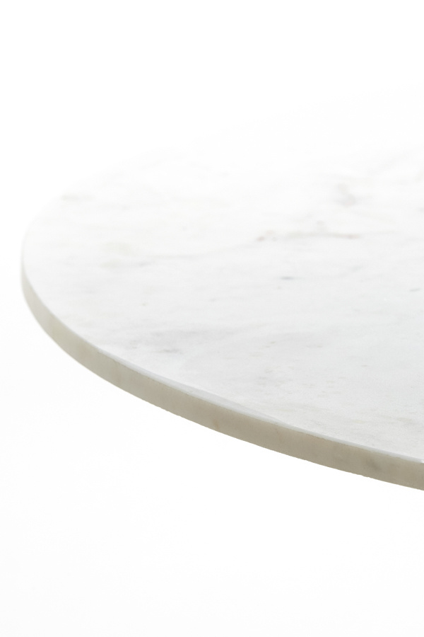Light & Living - Tafel LEYDA - Ø100x78cm - Wit