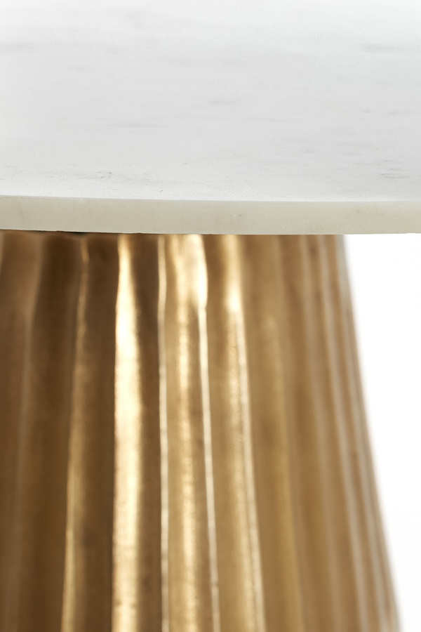 Light & Living - Tafel LEYDA - Ø100x78cm - Wit