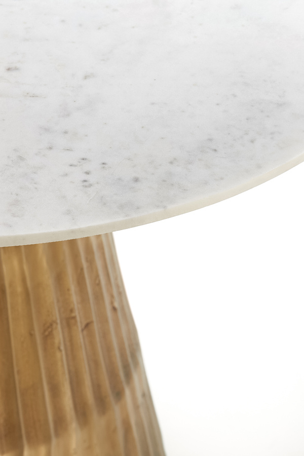 Light & Living - Tafel LEYDA - Ø100x78cm - Wit