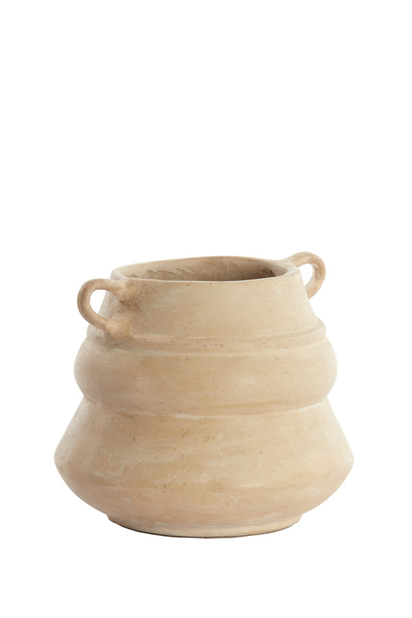 Light & Living - Pot TARIFA - 21.5x20x17.5cm - Wit