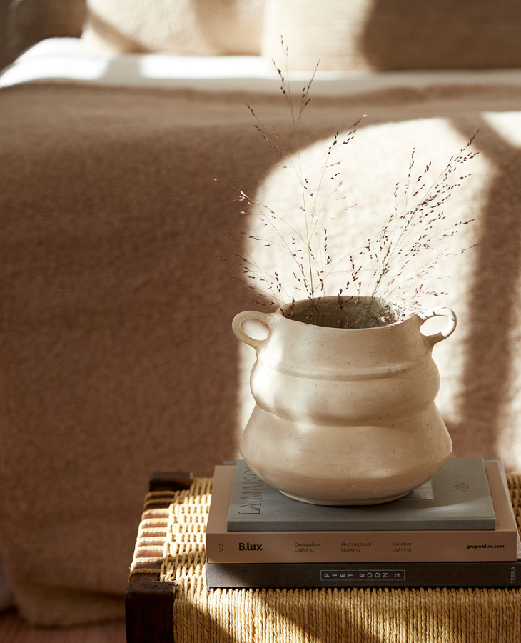 Light & Living - Pot TARIFA - 21.5x20x17.5cm - Wit