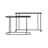 Light & Living - Side BOCOV - 118x28x81cm - Brons - Set van 2