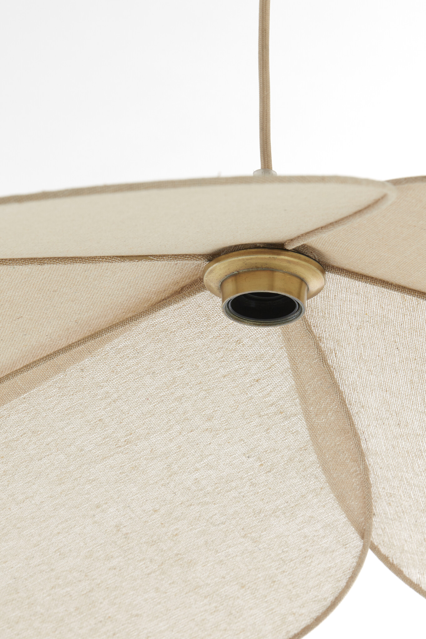 Light & Living - Hanglamp FYANO - Ø79x20cm - Bruin