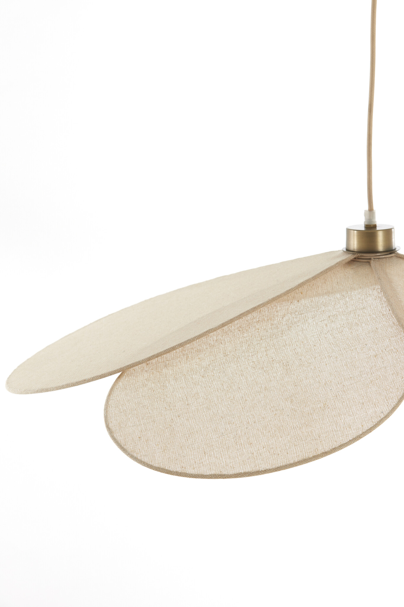Light & Living - Hanglamp FYANO - Ø79x20cm - Bruin