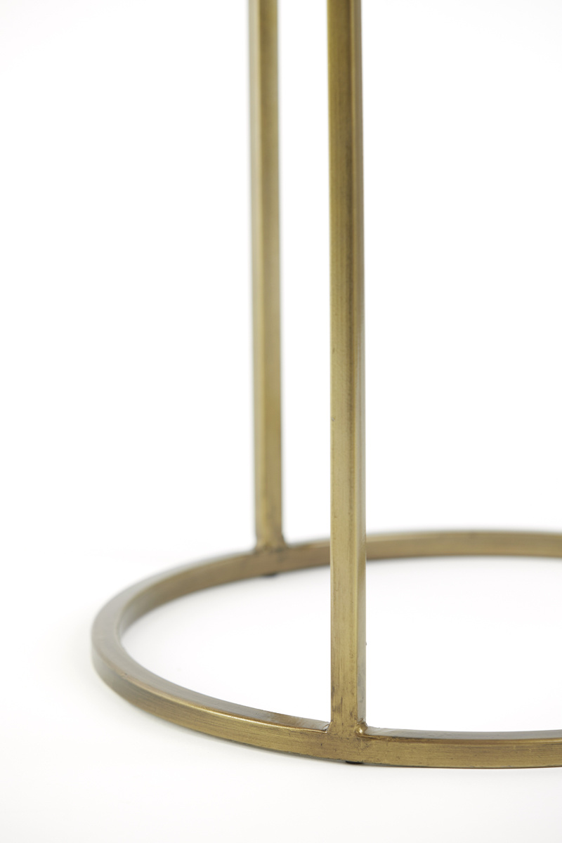 Light & Living - Zuil SOBRINA - Ø35x100cm - Zwart - Set van 2