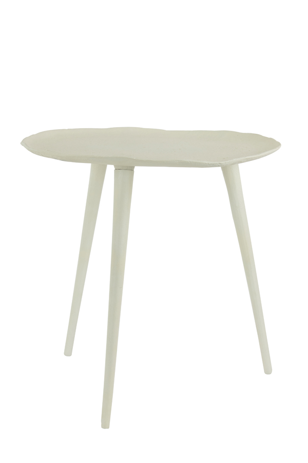 Light & Living - Bijzettafel ASARPAI - Ø46x44cm - Wit