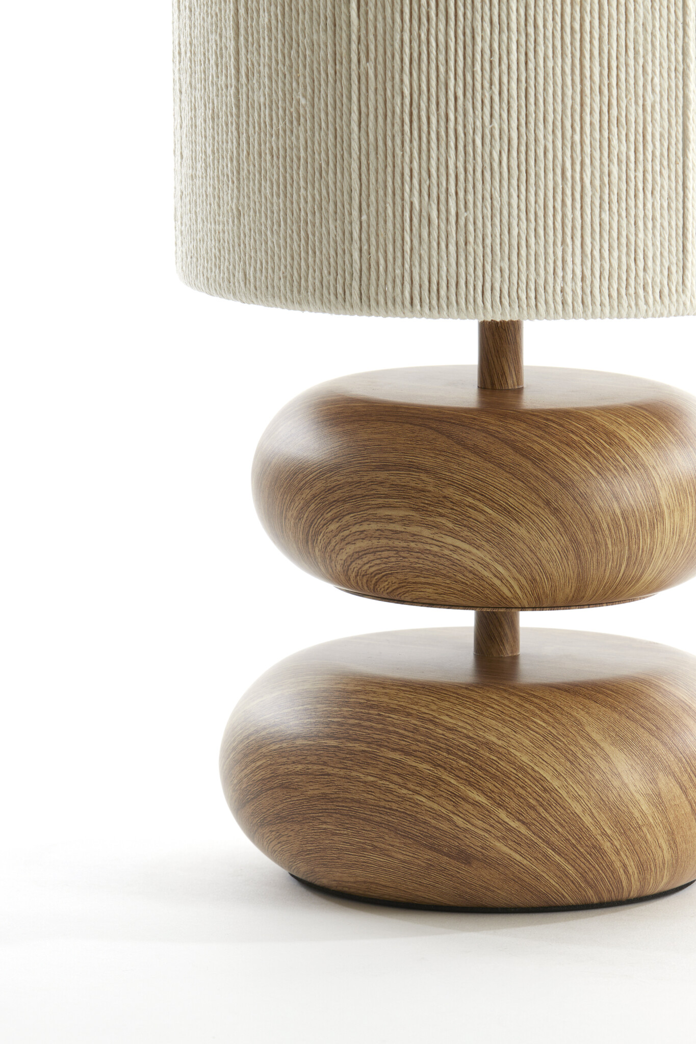 Light & Living - Tafellamp DANIALO - Ø22x50.5cm - Bruin