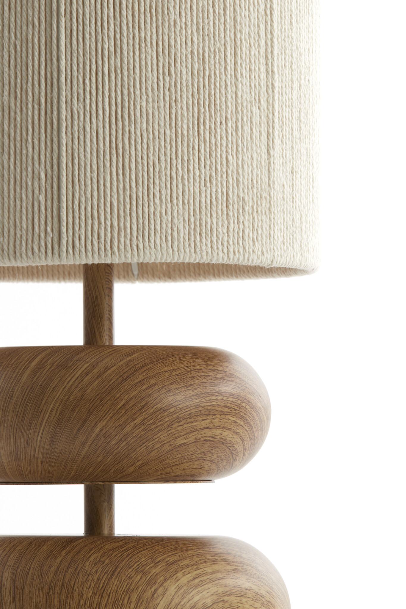 Light & Living - Tafellamp DANIALO - Ø22x50.5cm - Bruin