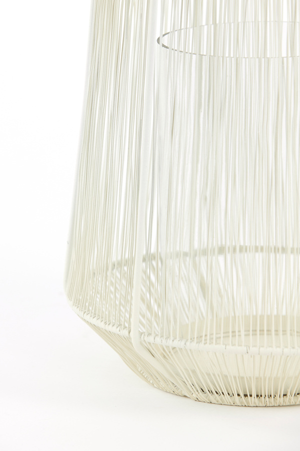 Light & Living - Windlicht ODINA - Ø24x36cm - Wit