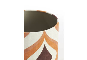 Light & Living - Lampenkap COOKIE - Ø25x18cm - Bruin