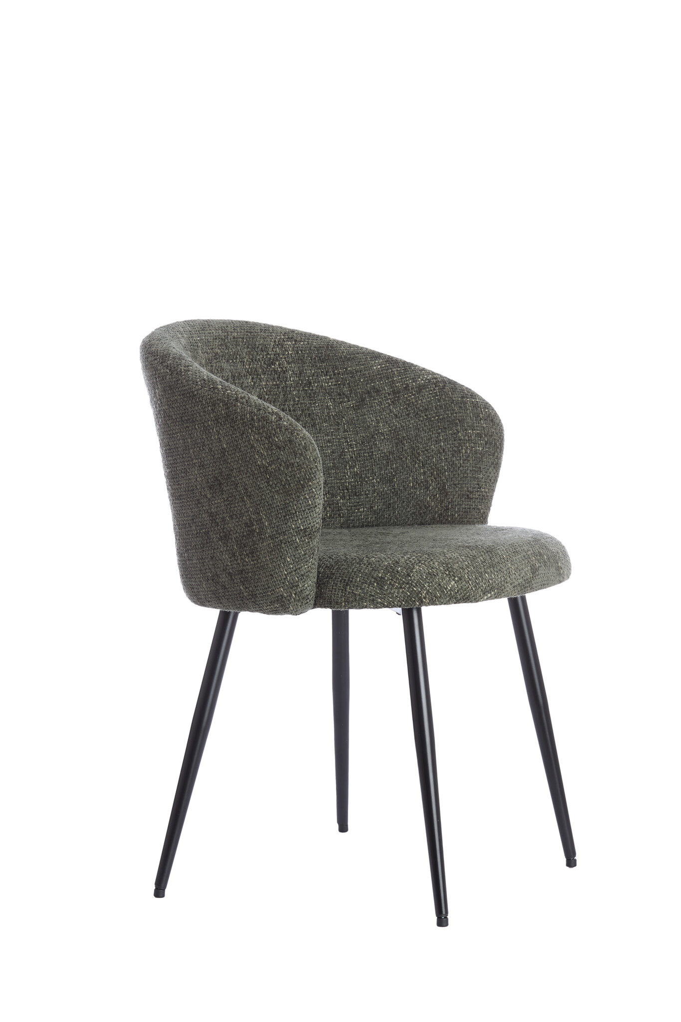 Light & Living - Eetkamerstoel RADAJA - Ø58x78cm - Groen - Set van 2