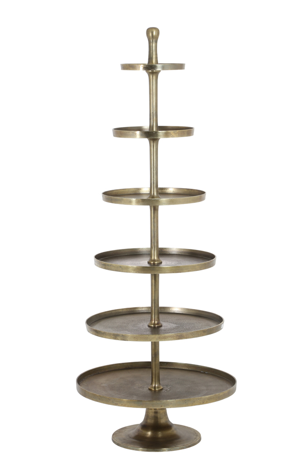 Light & Living - Etagere HOKKSUND - Ø80x200cm - Brons