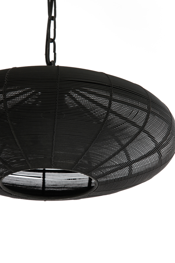 Light & Living - Hanglamp BAHOTO - Ø40x18cm - Zwart