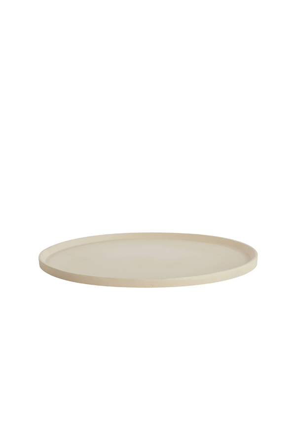 Light & Living - Schaal MAES - Ø30x1.5cm - Wit