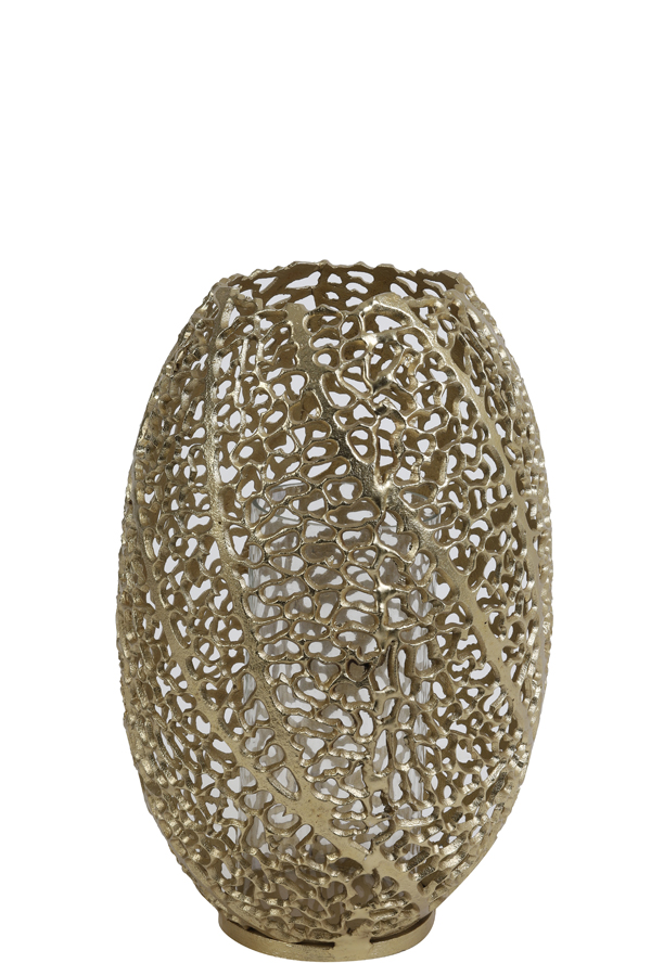 Light & Living - Windlicht SINULA - Ø25.5x38cm - Goud