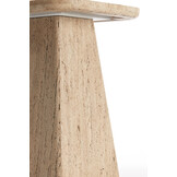 Light & Living - Bijzettafel KEPAMI - Ø40x49cm - Bruin