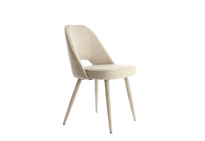 Light & Living - Eetkamerstoel DJESLIN - 57x51x84cm - Grijs - Set van 2