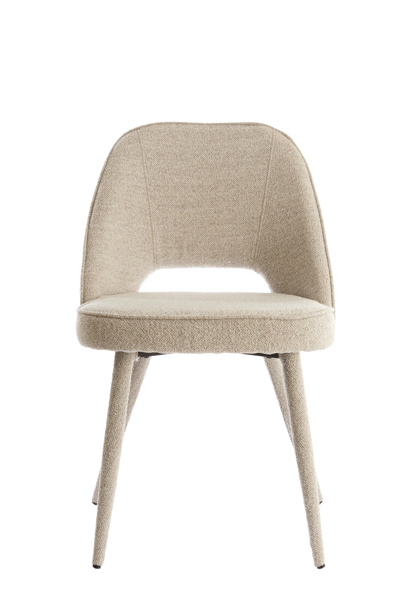Light & Living - Eetkamerstoel DJESLIN - 57x51x84cm - Grijs - Set van 2