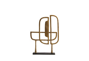 Light & Living - Ornament AARON - 26x8x36cm - Goud
