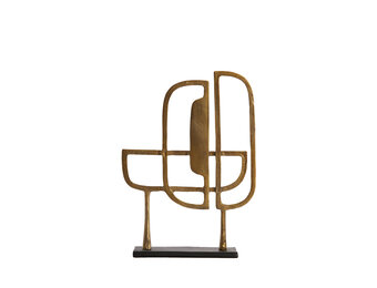 Light & Living - Ornament AARON - 26x8x36cm - Goud