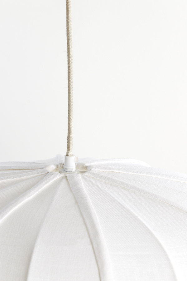 Light & Living - Hanglamp ZUBEDO - Ø49.5x38cm - Wit