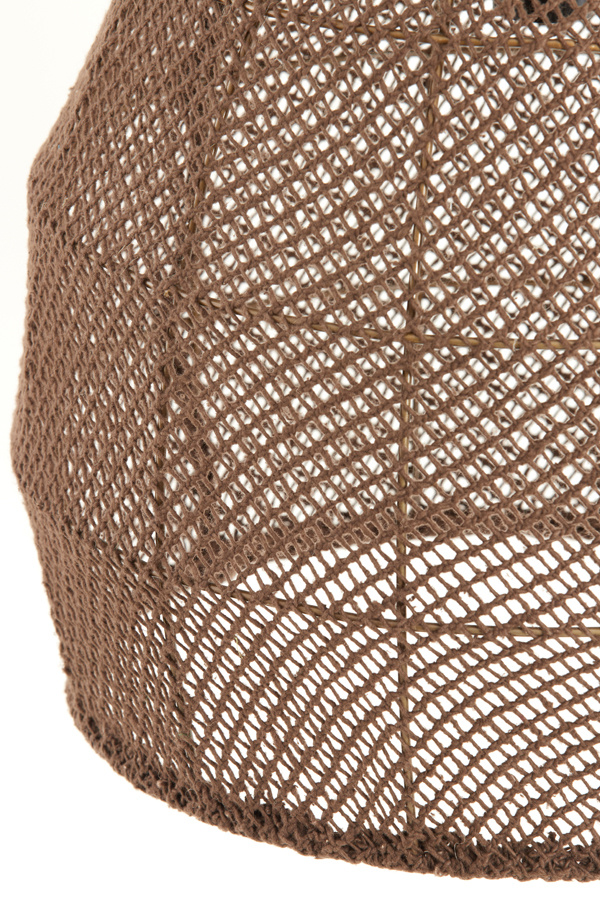 Light & Living - Hanglamp MAKASSAR - Ø50x50cm - Bruin