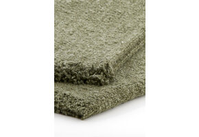 Light & Living - Plaid MIRASO - 170x130x0.5cm - Groen