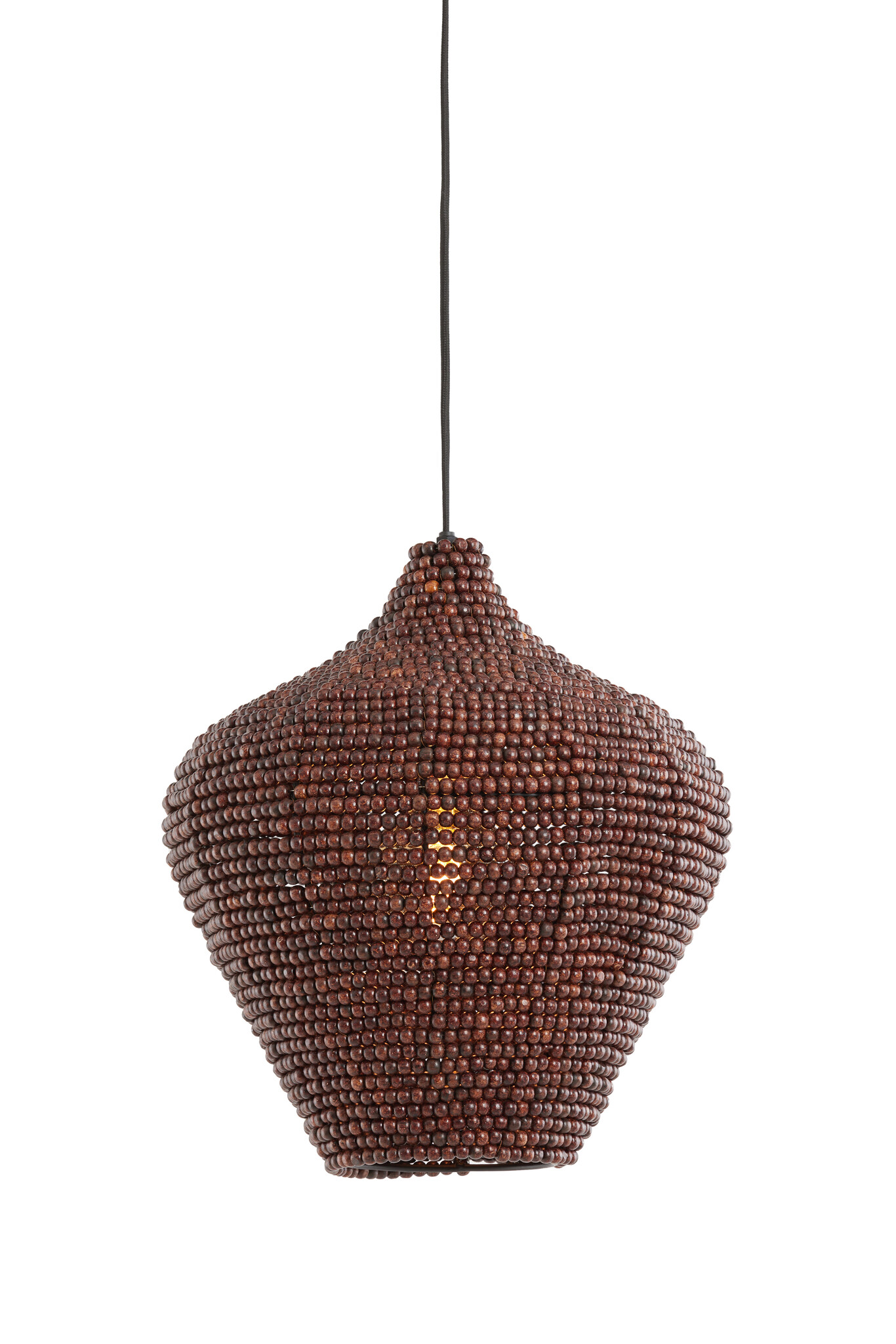 Light & Living - Hanglamp KALENGA - Ø36x41cm - Bruin