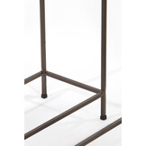 Light & Living - Side MORENA - 140x25x82cm - Bruin - Set van 2