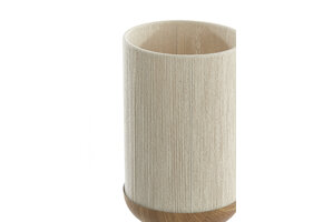 Light & Living - Tafellamp DANIA - Ø22.5x50cm - Bruin