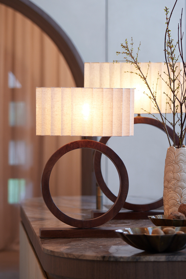 Light & Living - Lampenkap DISLI - 45x21x22cm - Bruin