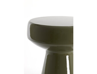 Light & Living - Bijzettafel DAKWA - Ø38x42cm - Groen