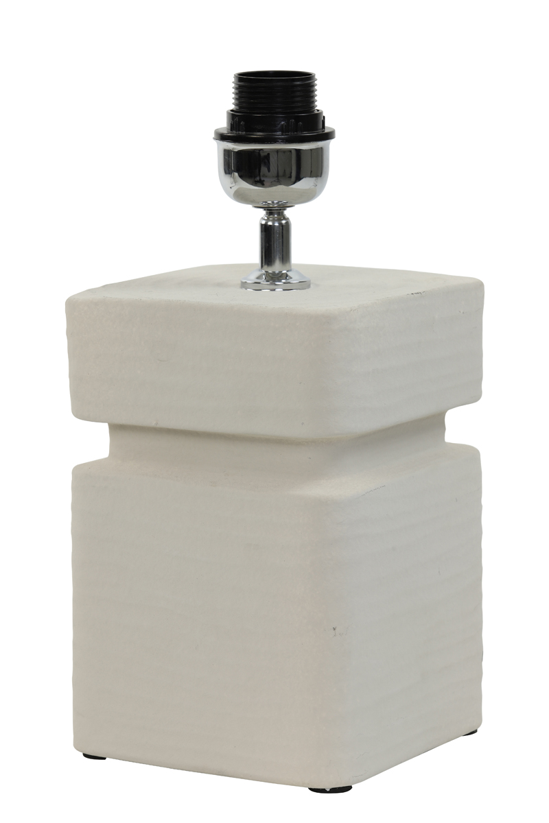 Light & Living - Lampvoet AMTA - Ø16x32cm - Wit