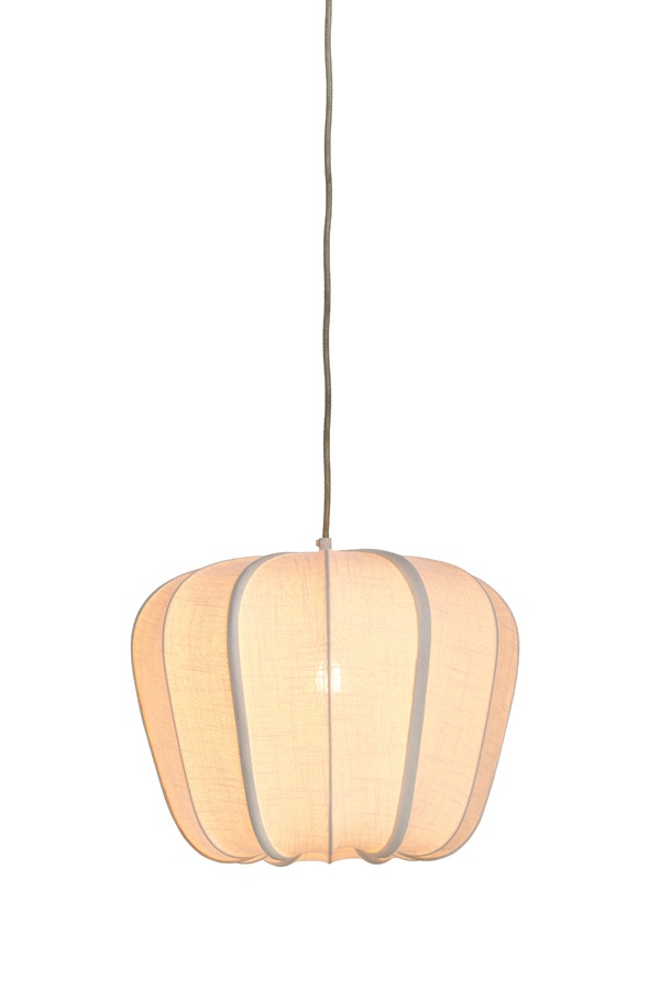 Light & Living - Hanglamp ZUBEDO - Ø40x30cm - Wit