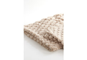 Light & Living - Plaid VIENNE - 170x130x0.5cm - Bruin