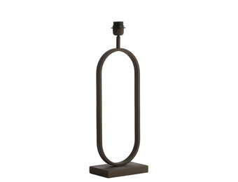 Light & Living - Lampvoet JAMIRI - 20x13x55cm - Bruin