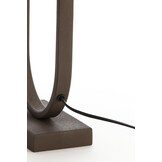 Light & Living - Lampvoet JAMIRI - 20x13x55cm - Bruin