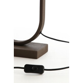Light & Living - Lampvoet JAMIRI - 20x13x55cm - Bruin