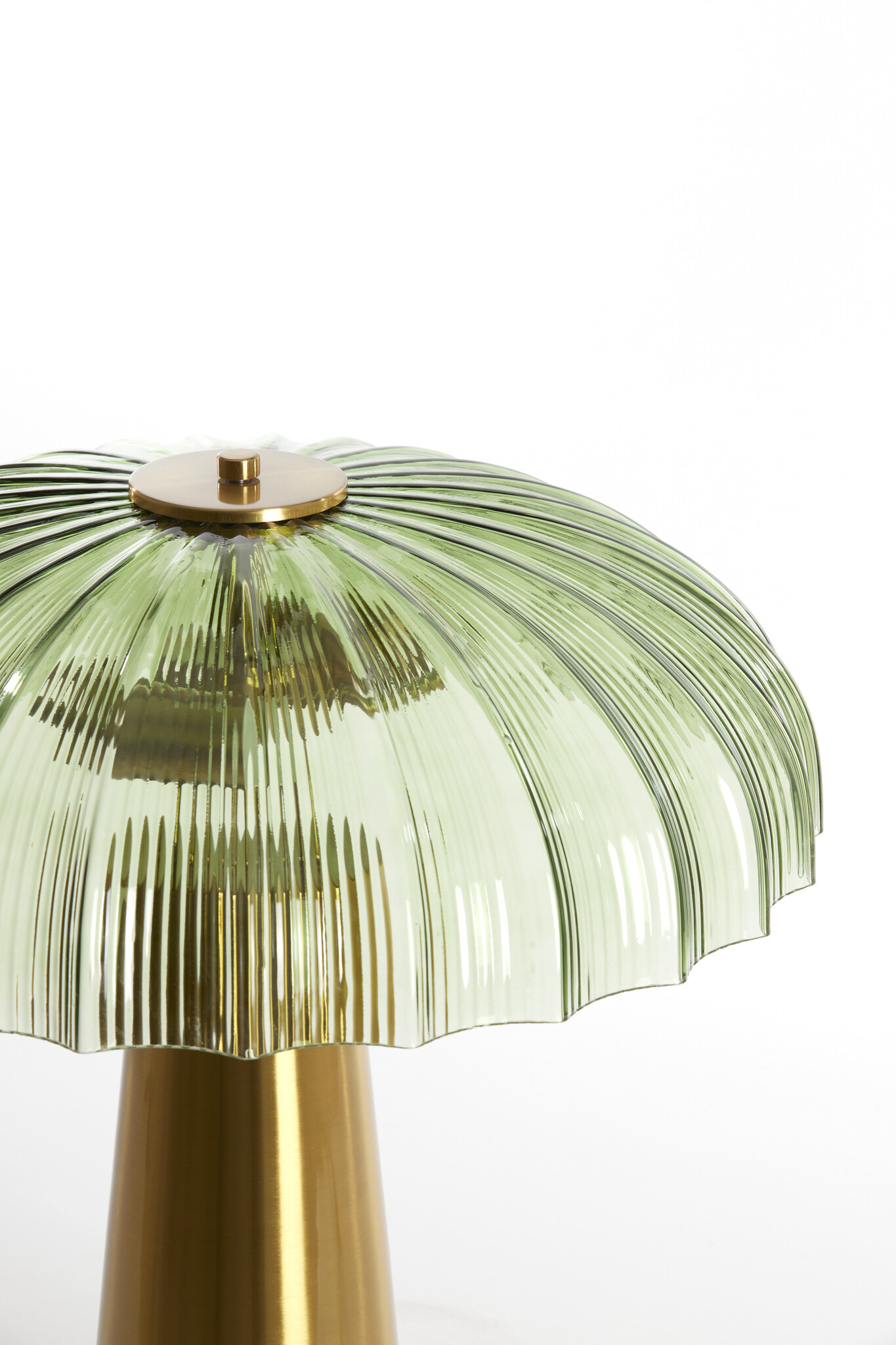 Light & Living - Tafellamp FUNGO - Ø40x51cm - Groen